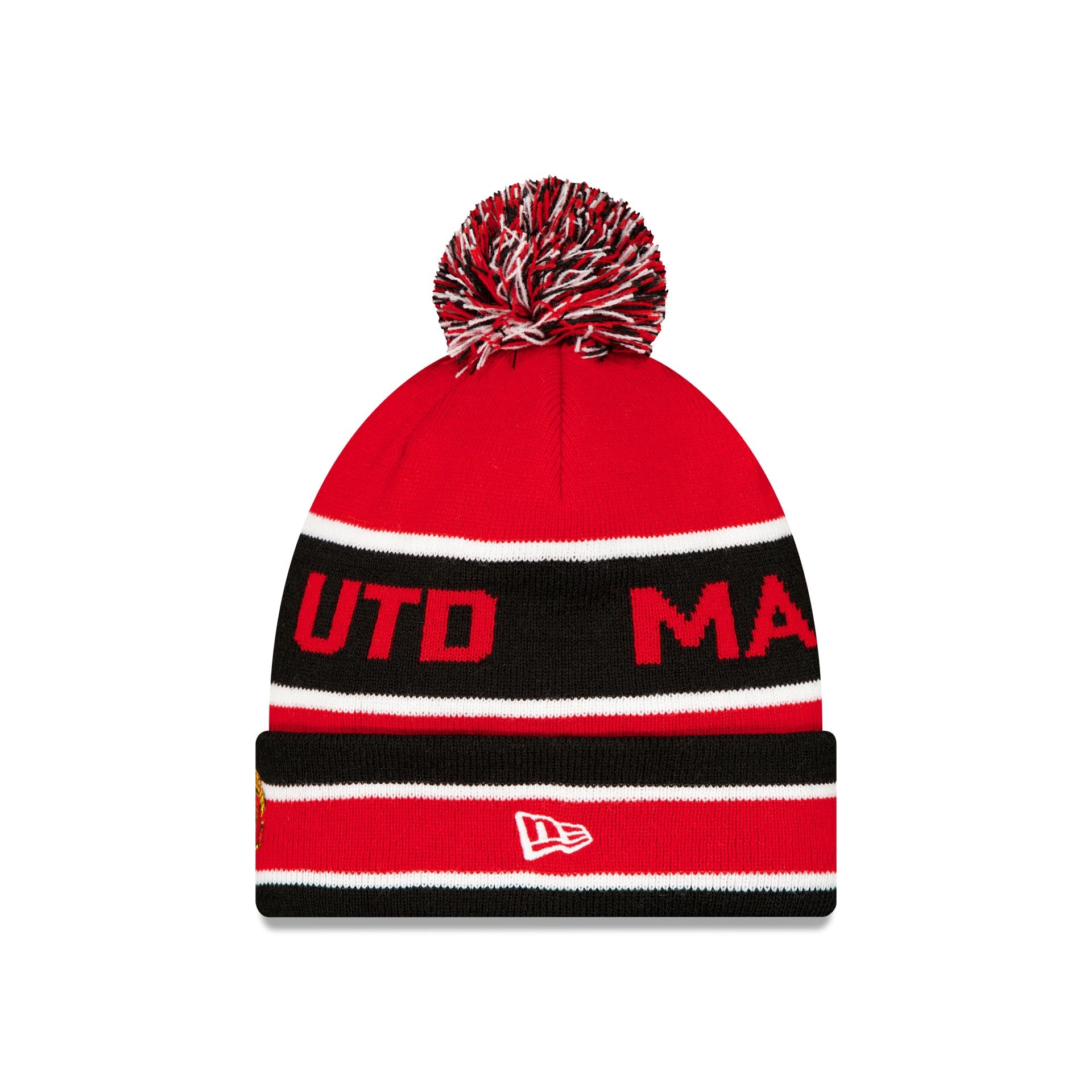 Manchester United FC Sport Pom Knit Hat - Image 3