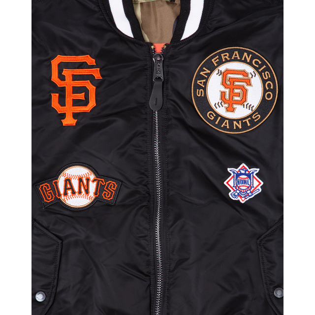 Alpha Industries X San Francisco Giants MA-1 Bomber Jacket - Image 3