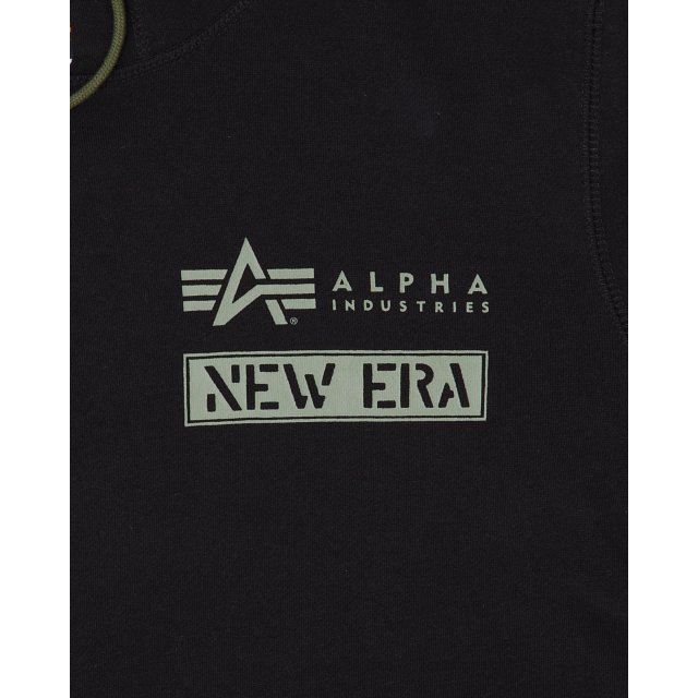 Alpha Industries X New Era Black Hoodie - Image 3