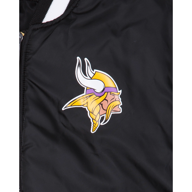 Alpha Industries X Minnesota Vikings MA-1 Bomber Jacket - Image 8