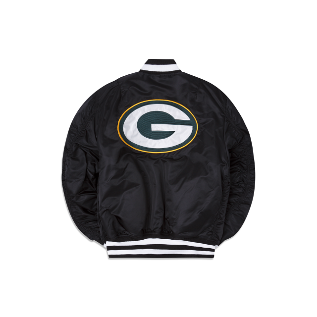 Alpha Industries X Green Bay Packers MA-1 Bomber Jacket - Image 2