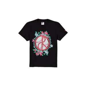 Diablos Rojos del México Black Floral T-Shirt