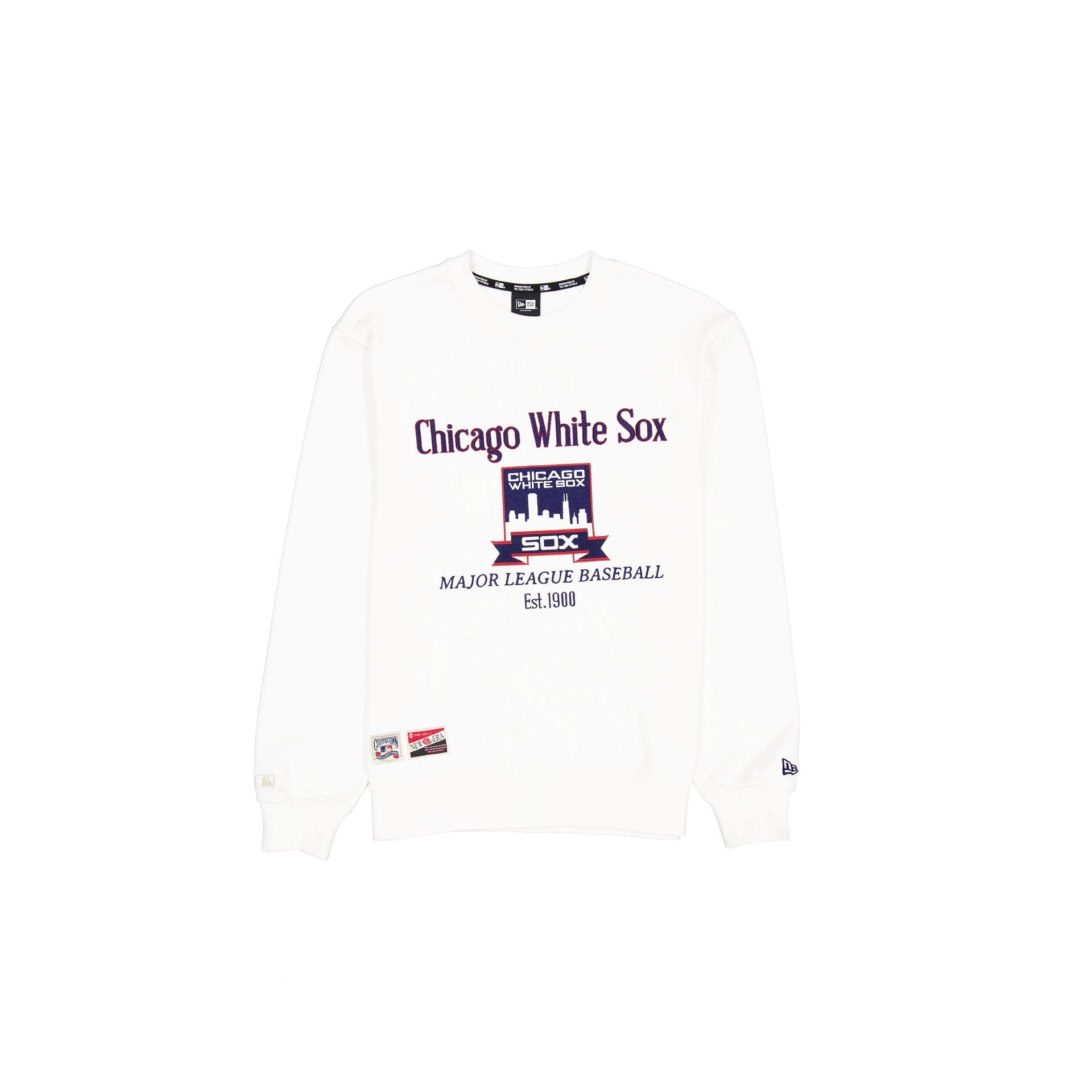 Chicago White Sox Cooperstown Off White Crewneck - Image 2