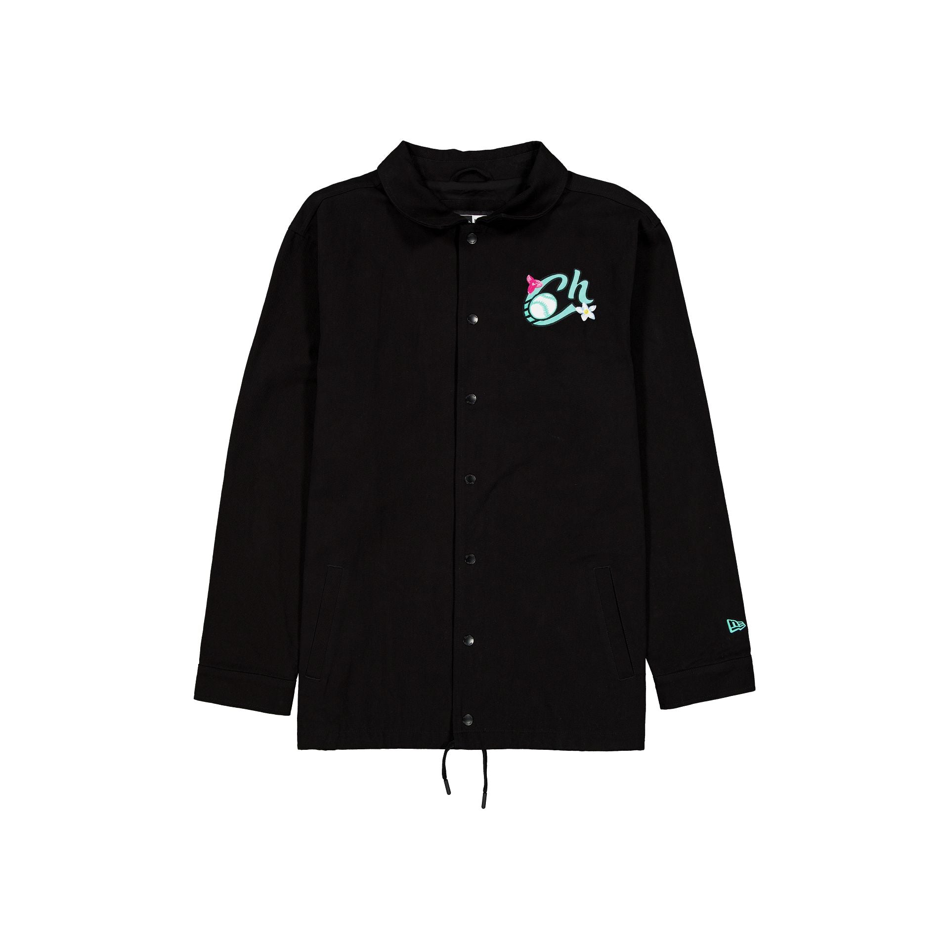 Charros de Jalisco Black Floral Jacket