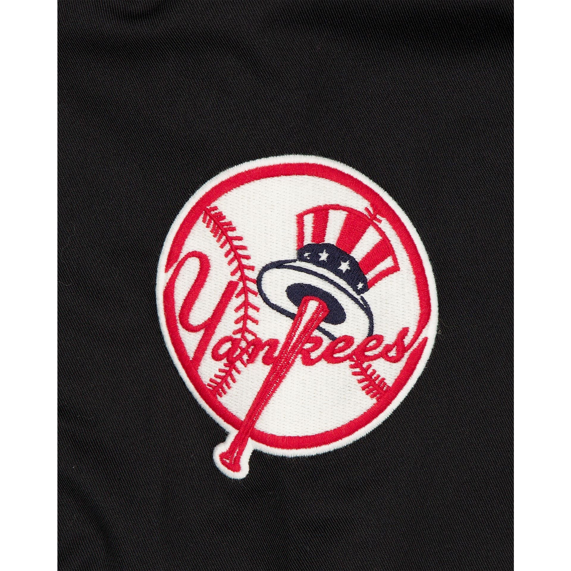 New York Yankees Black Coach's Jacket - Image 3