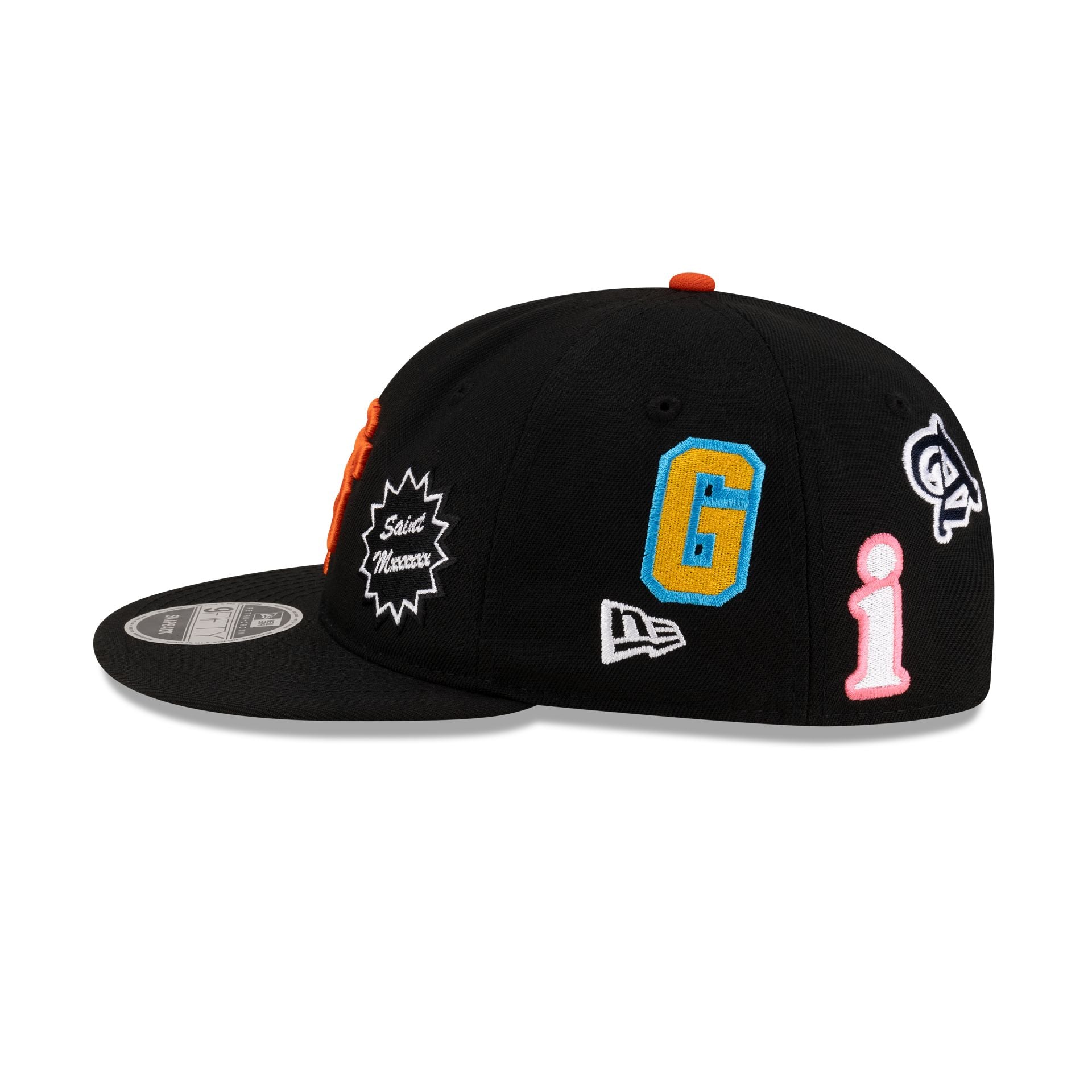 ©SAINT Mxxxxxx x San Francisco Giants Retro Crown 9FIFTY Snapback Hat - Image 4