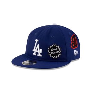 ©SAINT Mxxxxxx x Los Angeles Dodgers Retro Crown 9FIFTY Snapback Hat