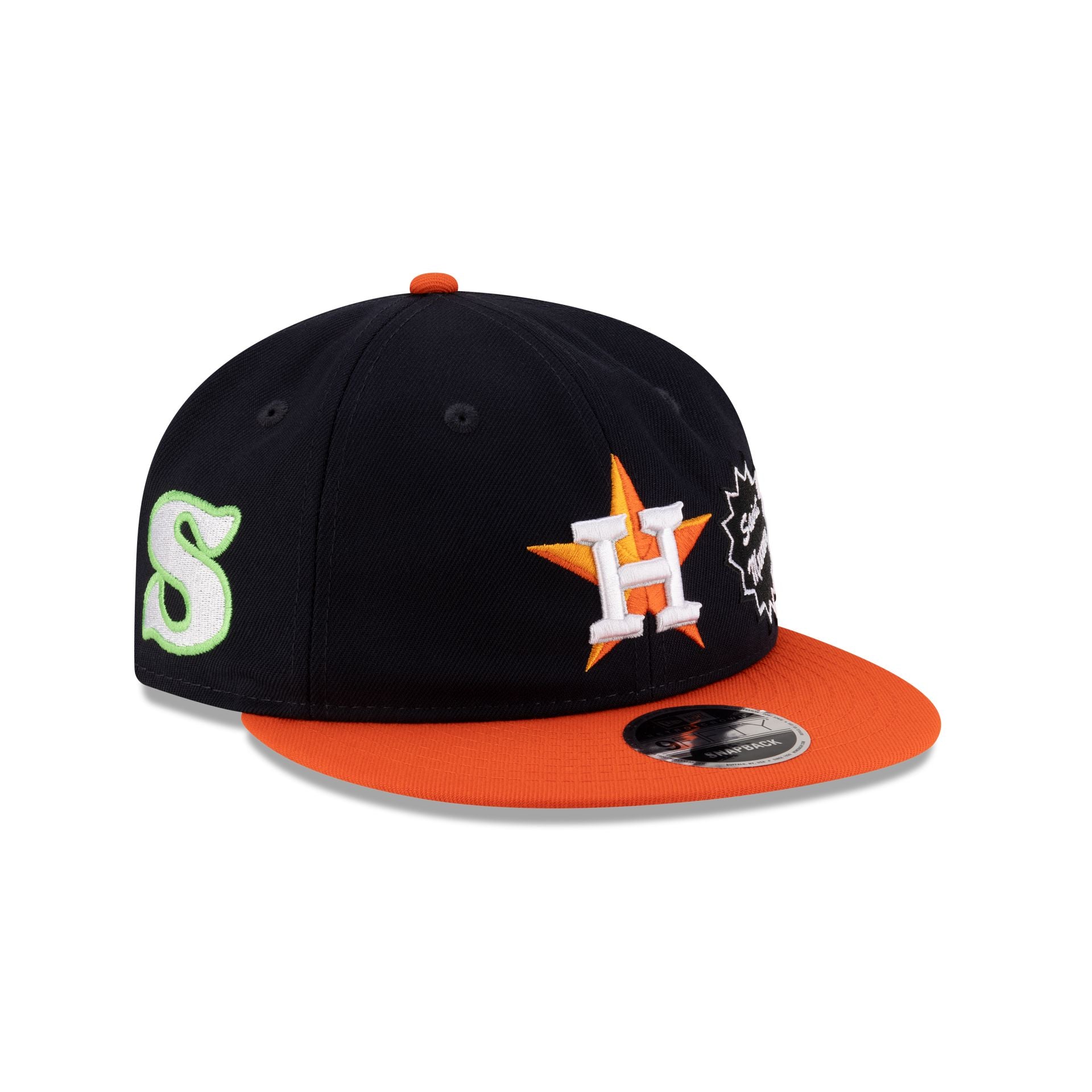 ©SAINT Mxxxxxx x Houston Astros Retro Crown 9FIFTY Snapback Hat - Image 3