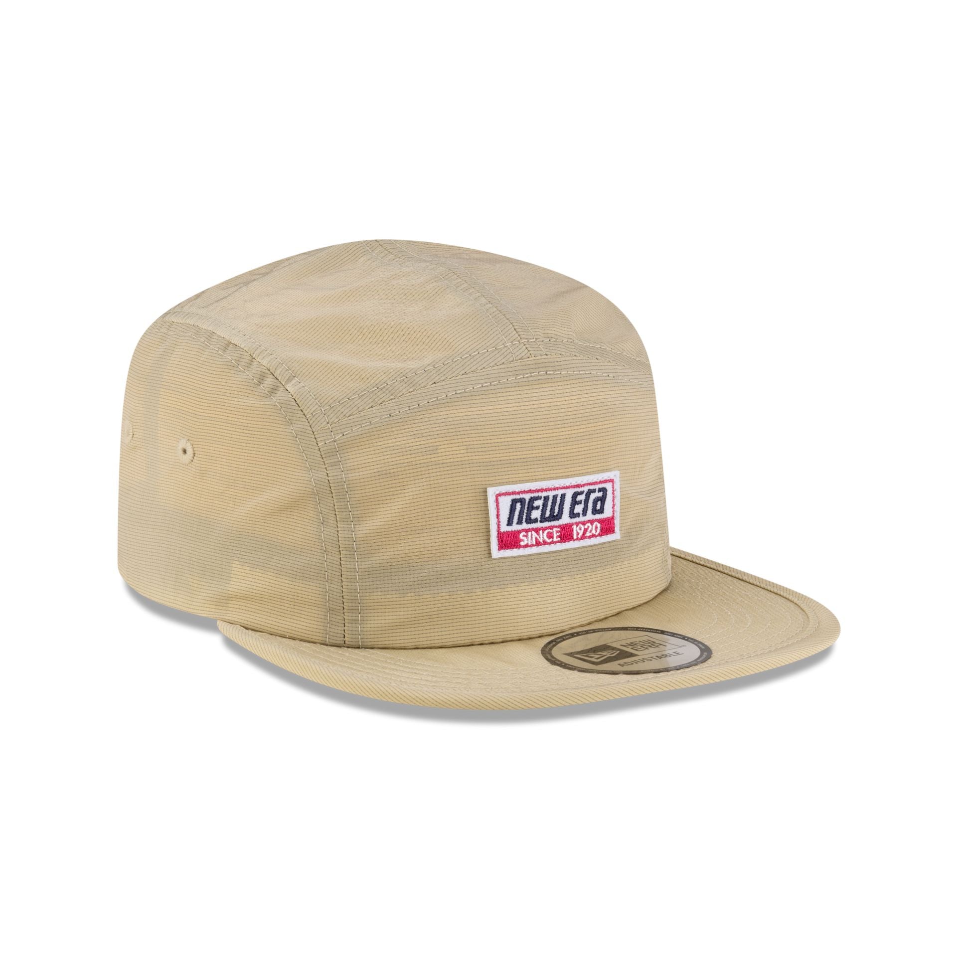 New Era Cap Beige Nylon Camper Strapback Hat - Image 3