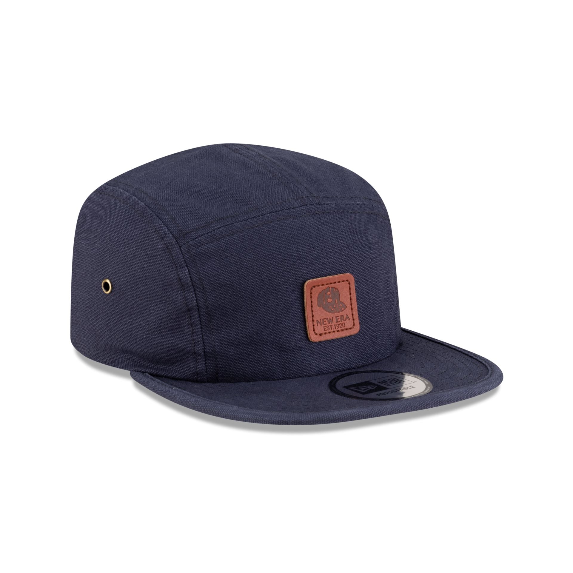 New Era Cap Navy Duck Canvas Camper Strapback Hat - Image 3