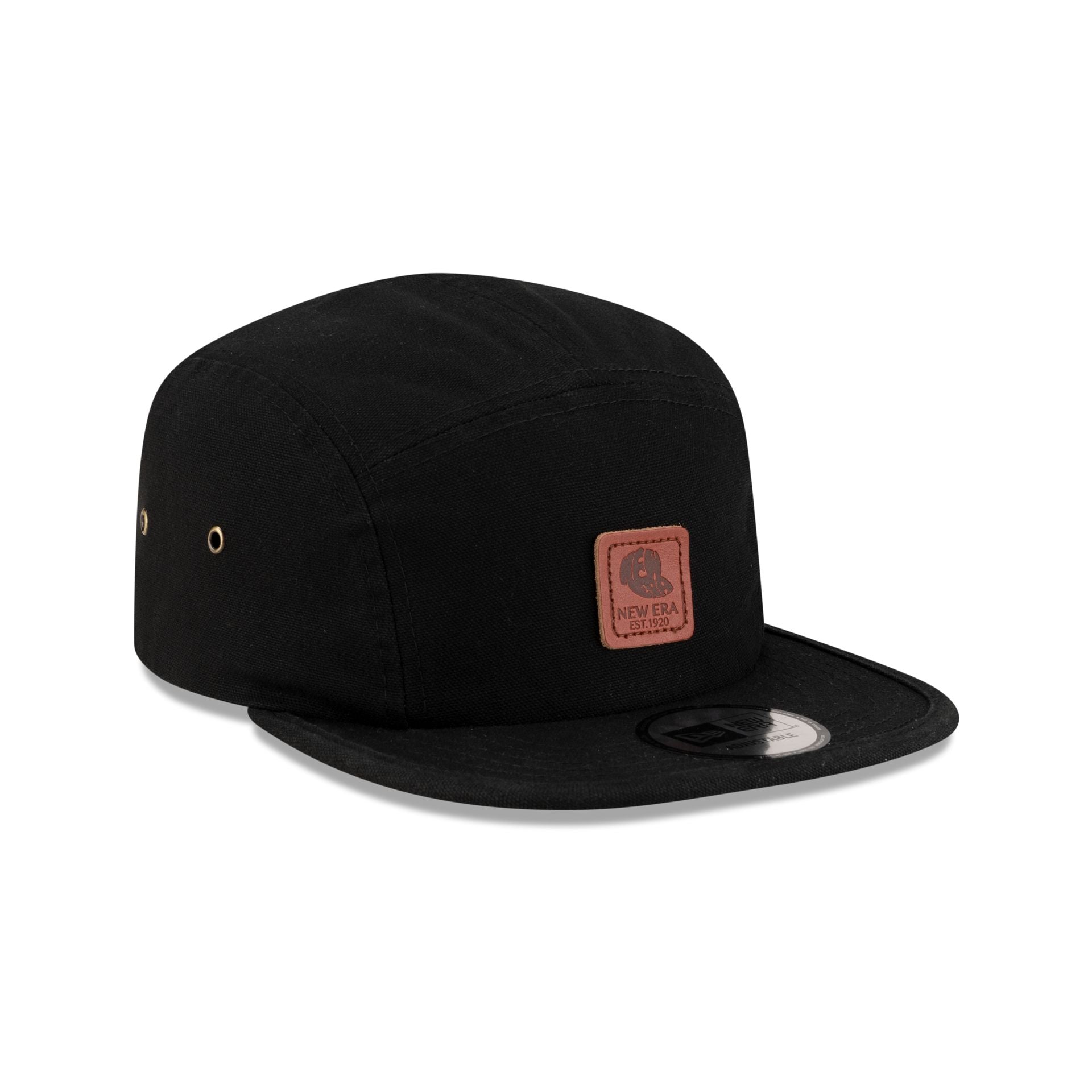 New Era Cap Black Duck Canvas Camper Strapback Hat - Image 3