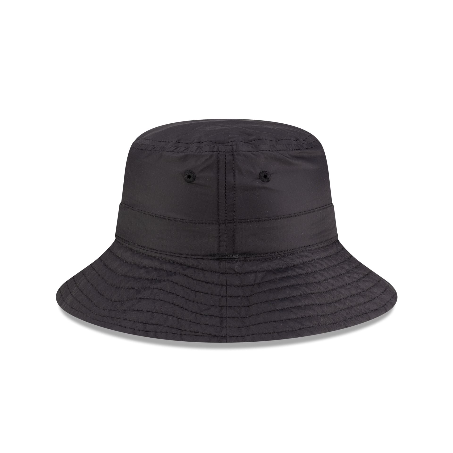 New Era Cap Packable Ripstop Black Bucket Hat - Image 5