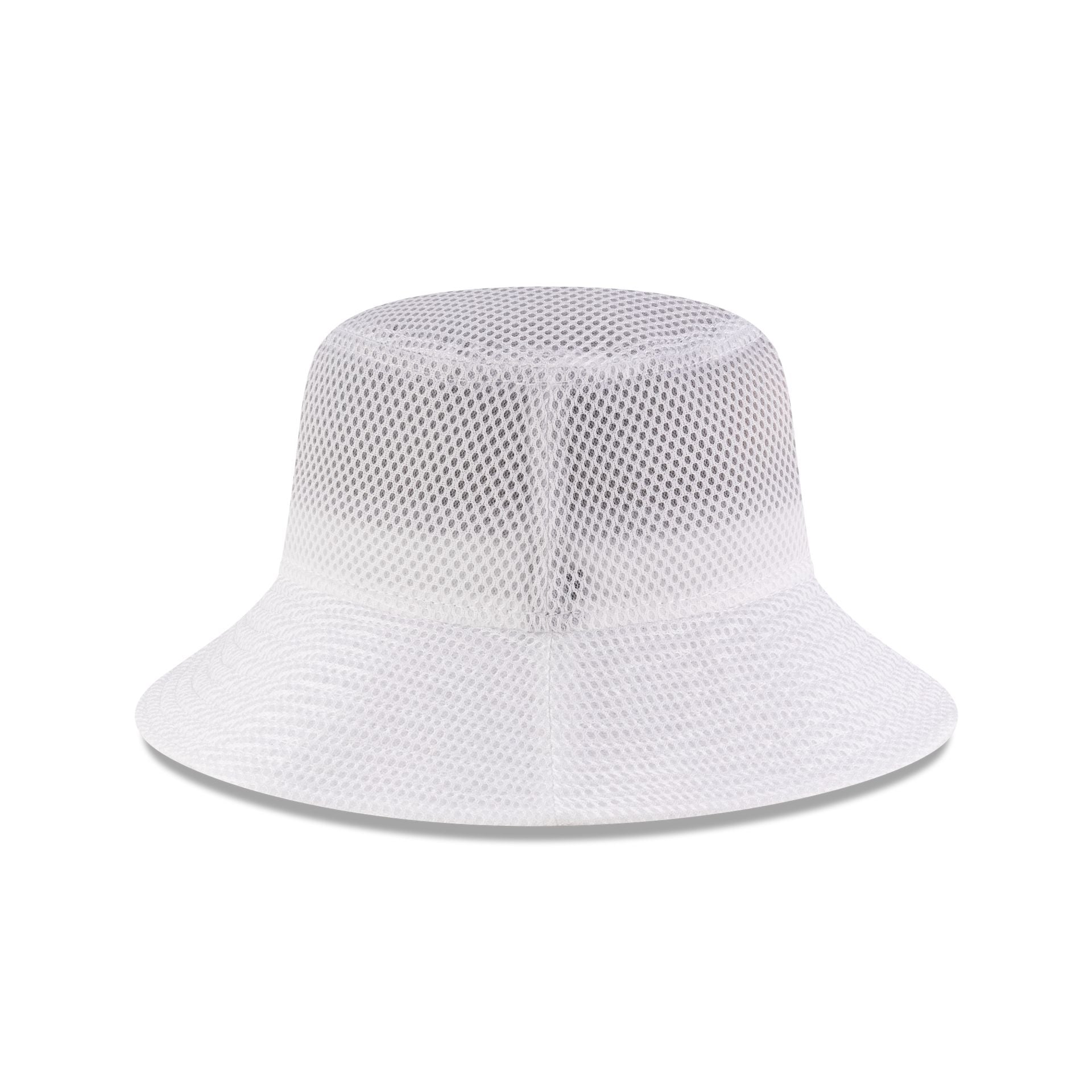 New Era Cap Air Mesh White Bucket Hat - Image 5