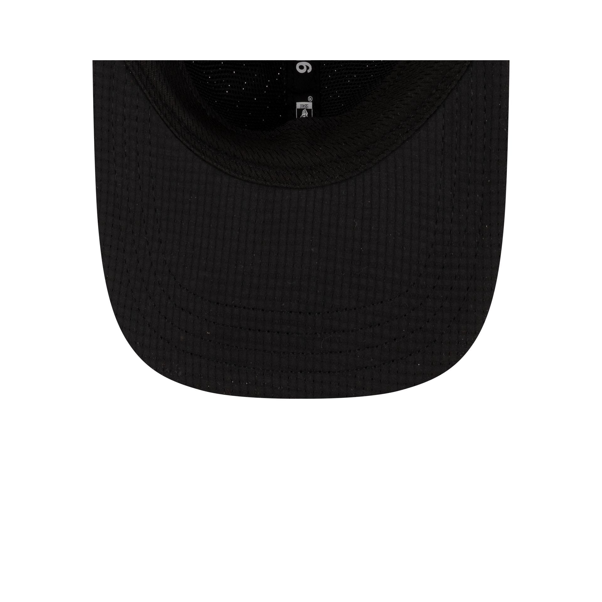 New Era Cap Dual Mesh Black 9FORTY Strapback Hat - Image 7