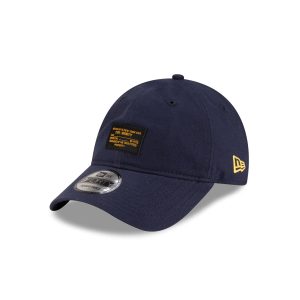 New Era Cap Navy Label 9FORTY Adjustable Hat