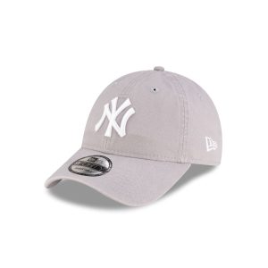 New York Yankees Gray Duck Canvas 9FORTY Adjustable Hat