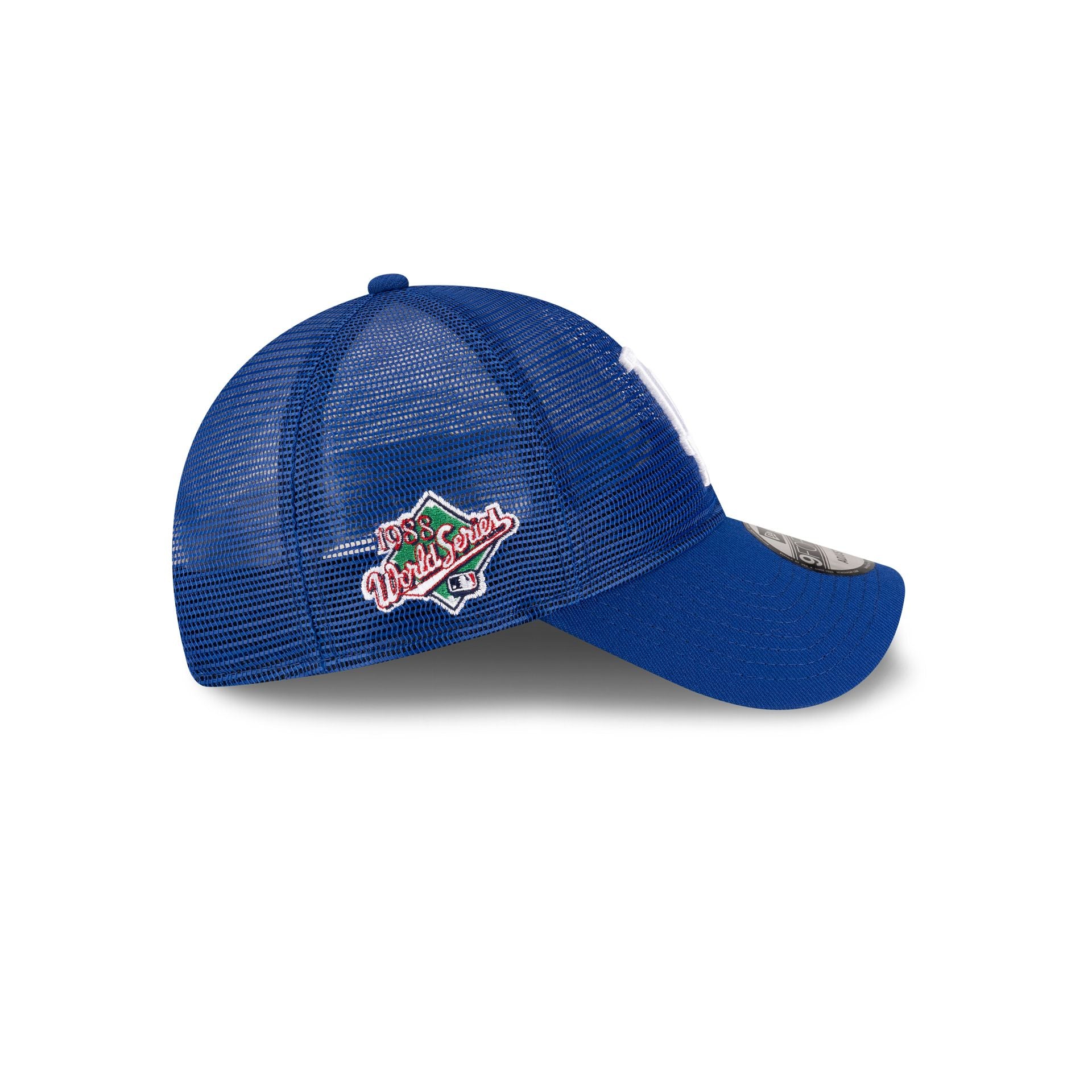 Los Angeles Dodgers Royal Blue Mesh 9FORTY Snapback Hat - Image 4