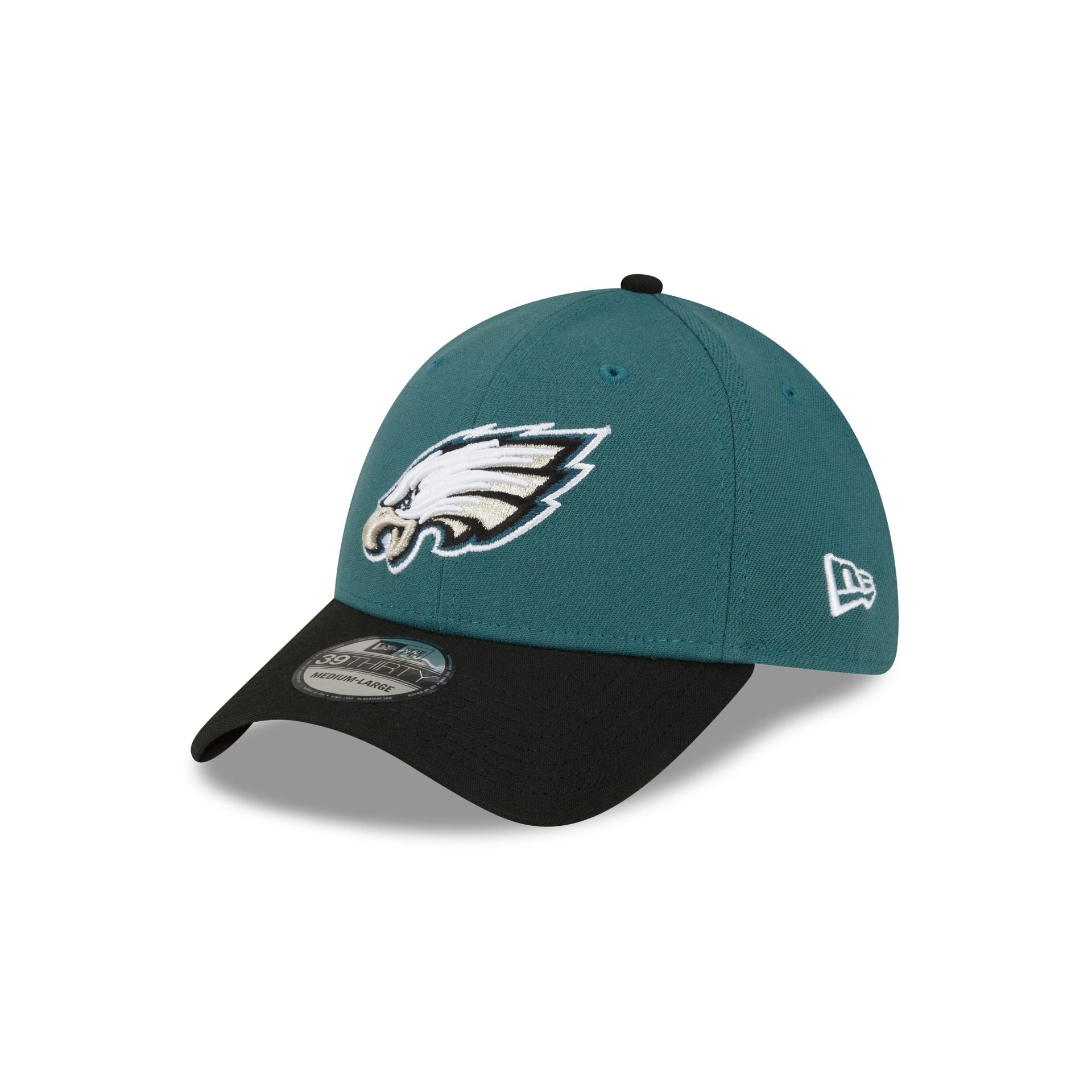 Philadelphia Eagles Super Bowl LIX Champions Side Patch 39THIRTY Stretch Fit Hat - Image 3