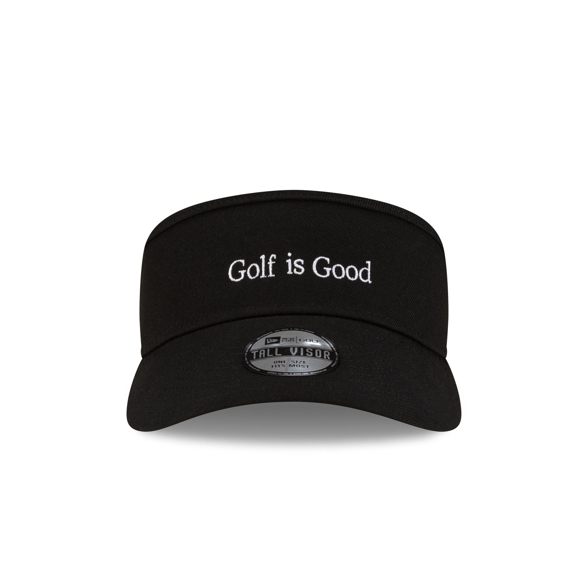 New Era Cap Golf is Good Black Visor Hat - Image 2