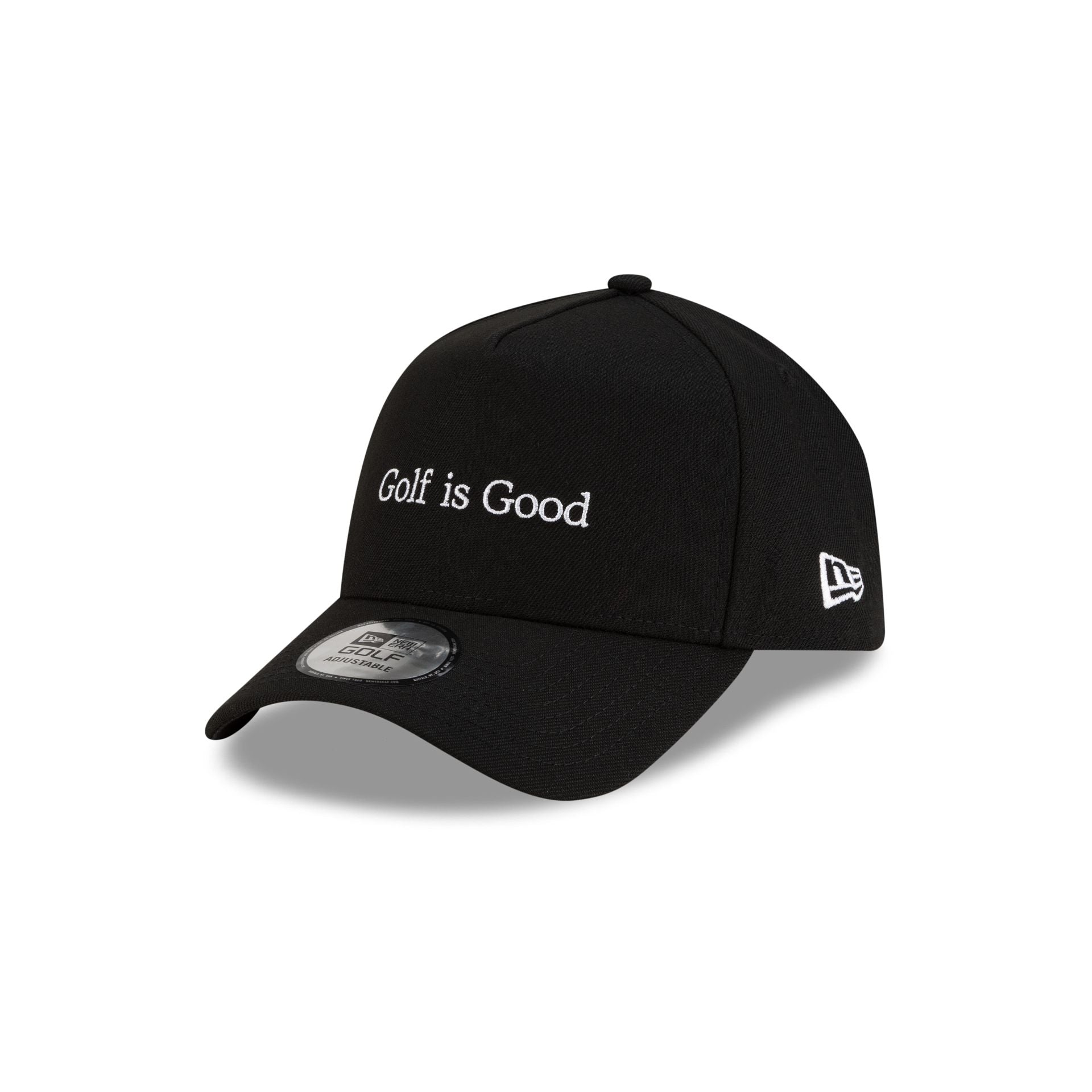 New Era Cap Golf is Good Black 9FORTY A-Frame Snapback Hat