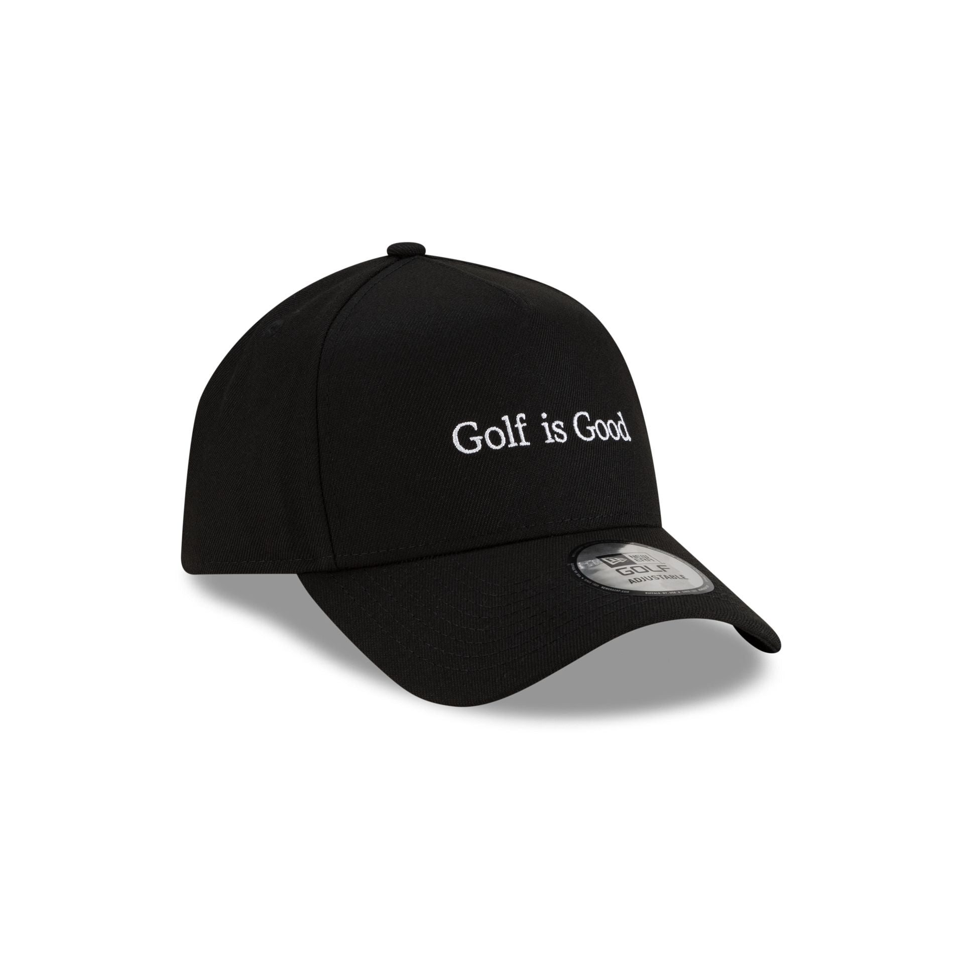 New Era Cap Golf is Good Black 9FORTY A-Frame Snapback Hat - Image 3