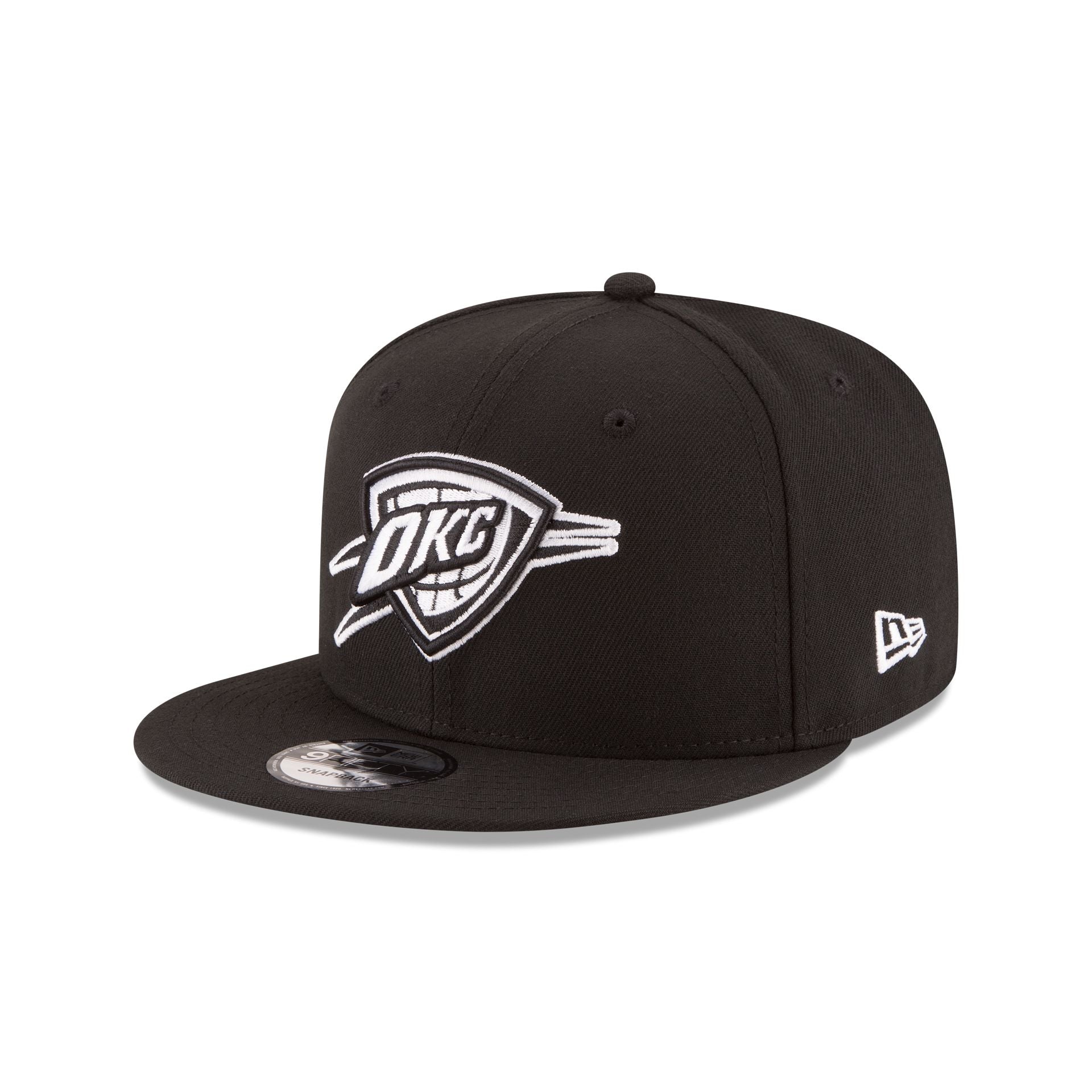 Oklahoma City Thunder 2025 NBA Champions Black & White 9FIFTY Snapback Hat - Image 3