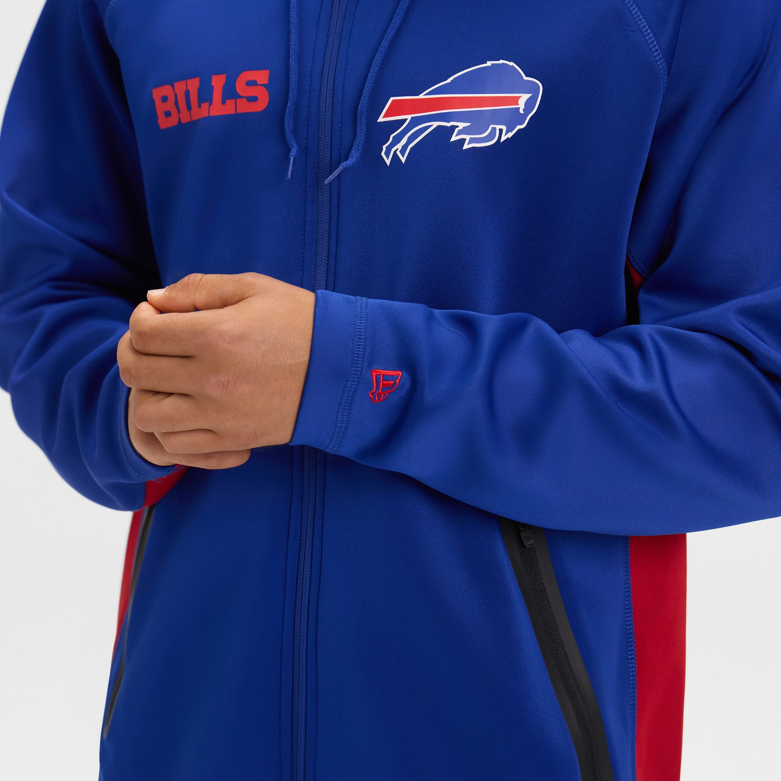 Buffalo Bills Combine Full-Zip Hoodie - Image 4