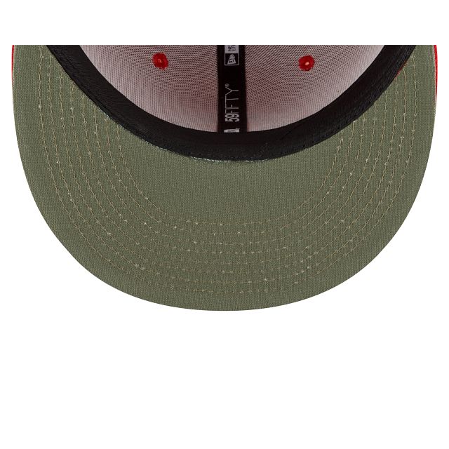 Alpha Industries X Cincinnati Reds 59FIFTY Fitted Hat - Image 7