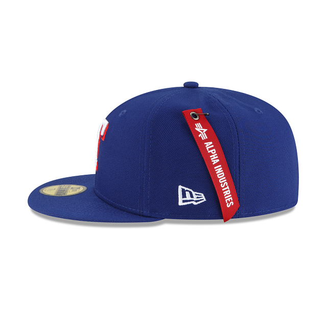 Alpha Industries X Texas Rangers 59FIFTY Fitted Hat - Image 4