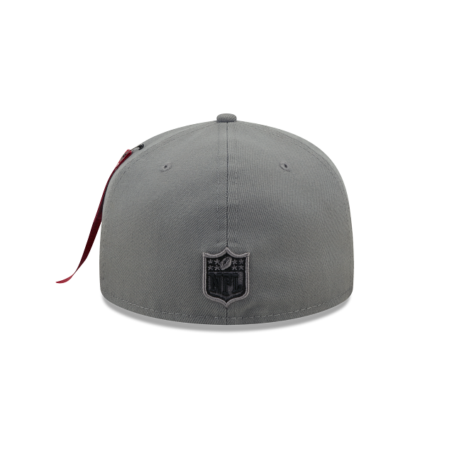 Alpha Industries X Carolina Panthers Gray 59FIFTY Fitted Hat - Image 6