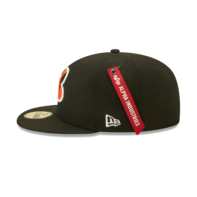 Alpha Industries X Cincinnati Bengals 59FIFTY Fitted Hat - Image 4
