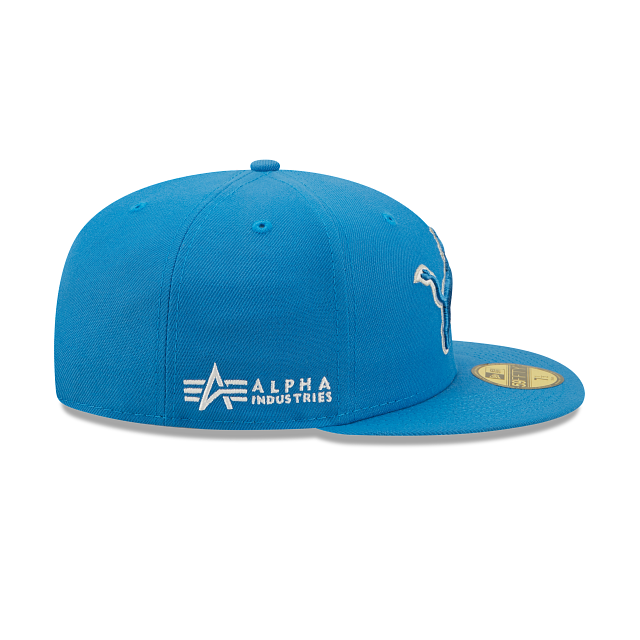 Alpha Industries X Detroit Lions 59FIFTY Fitted Hat - Image 5