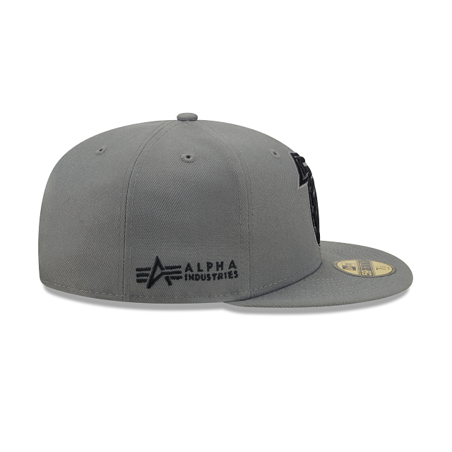 Alpha Industries X Atlanta Falcons Gray 59FIFTY Fitted Hat - Image 5
