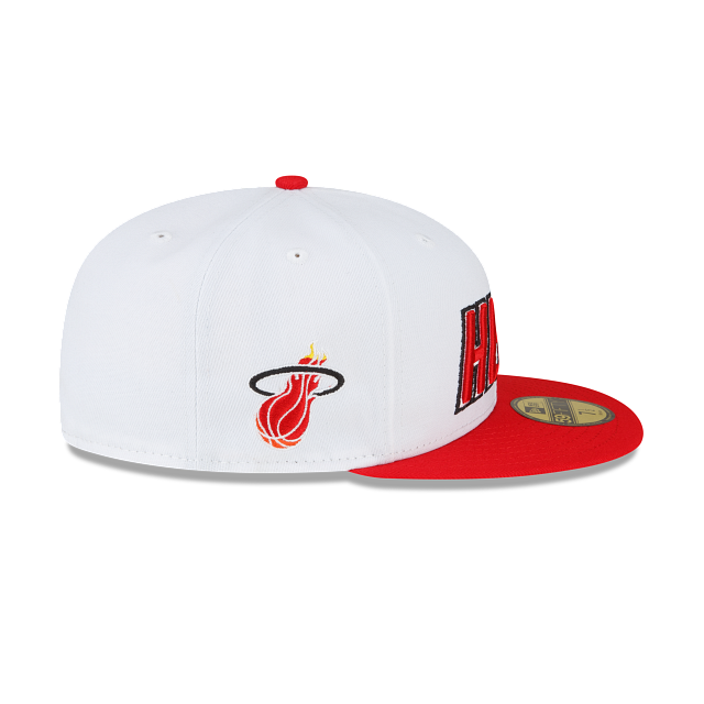 Miami Heat Classic Edition 59FIFTY Fitted Hat - Image 4