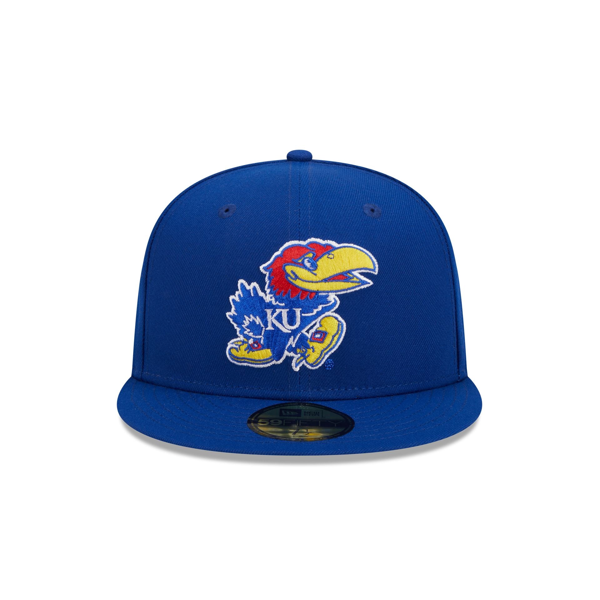 Kansas Jayhawks Blue 59FIFTY Fitted Hat - Image 2