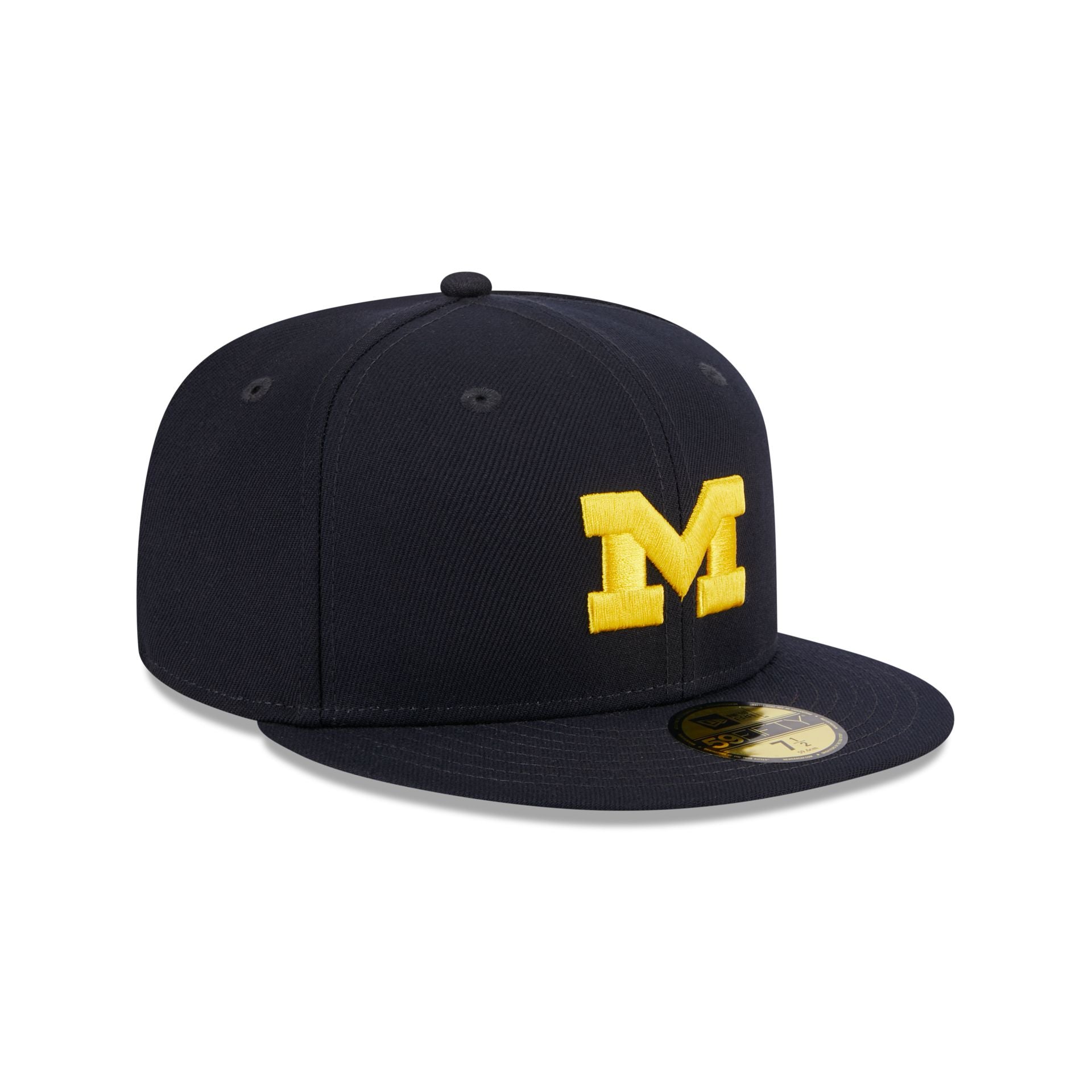 Michigan Wolverines Blue 59FIFTY Fitted Hat - Image 3