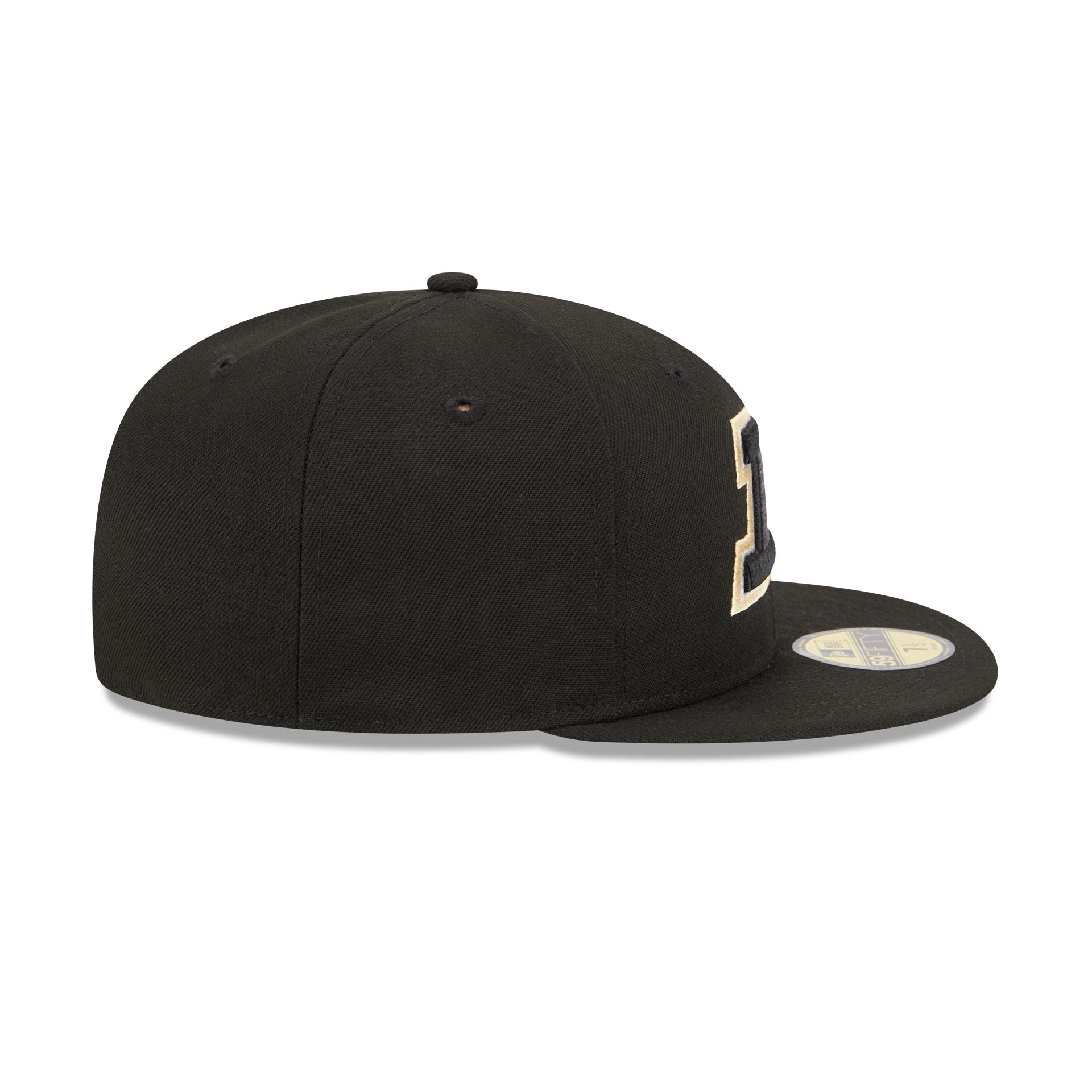 Purdue Boilermakers Black 59FIFTY Fitted Hat - Image 5