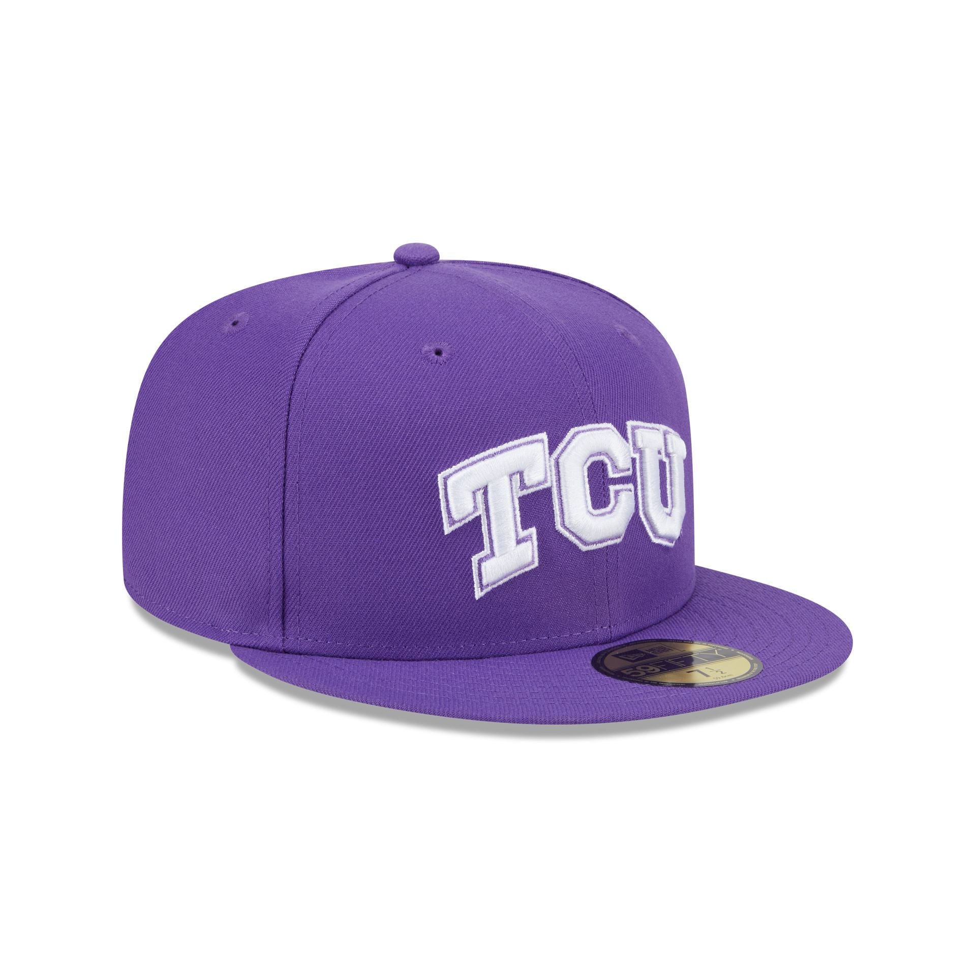 TCU Horned Frogs Purple 59FIFTY Fitted Hat - Image 3