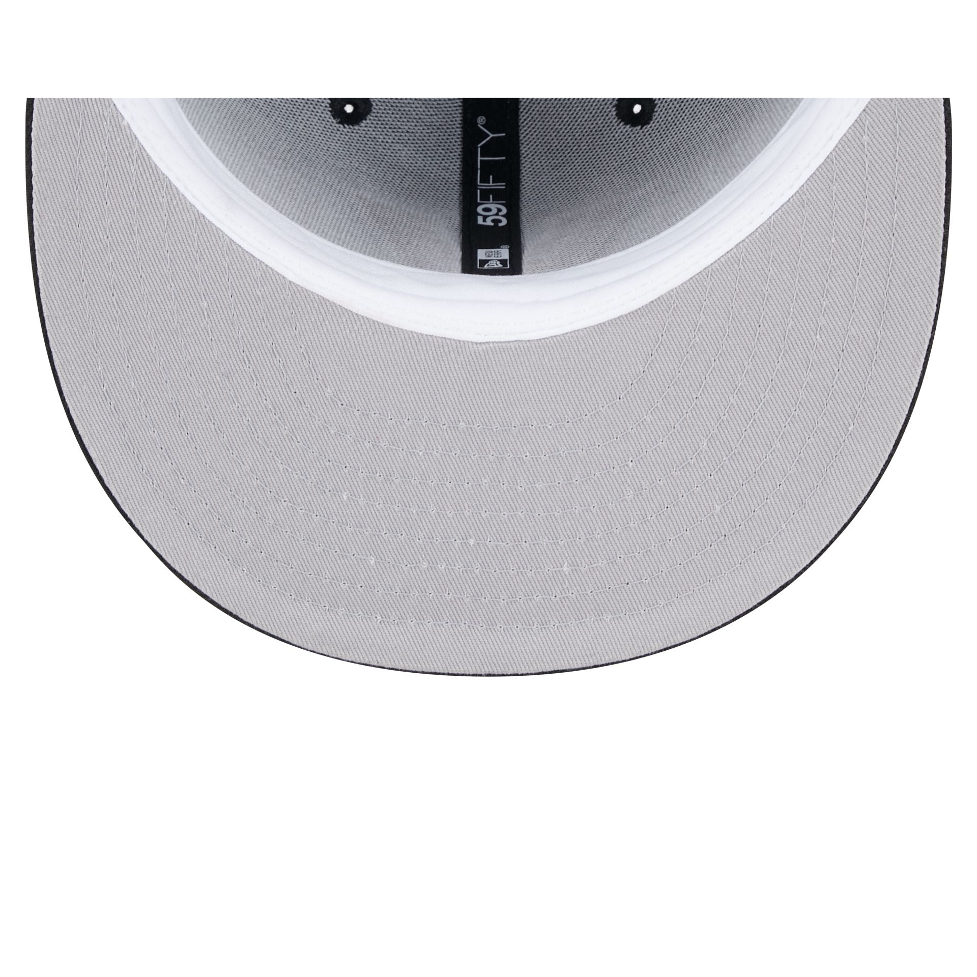 Vanderbilt Commodores Black 59FIFTY Fitted Hat - Image 7