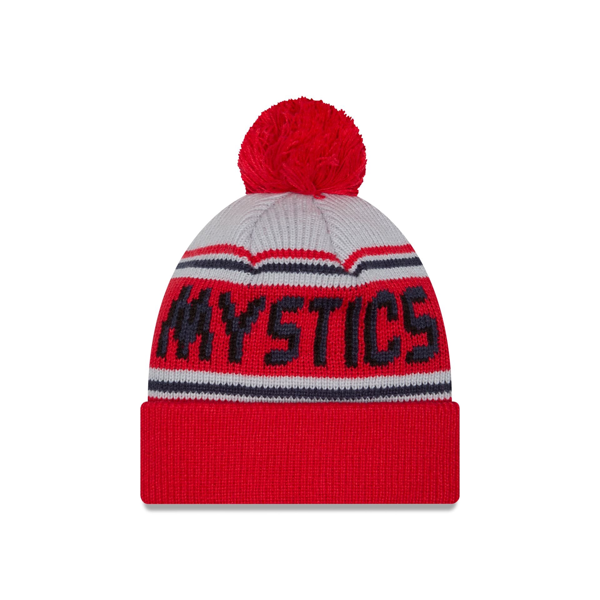 Washington Mystics 2024 Team Pom Knit Hat - Image 2