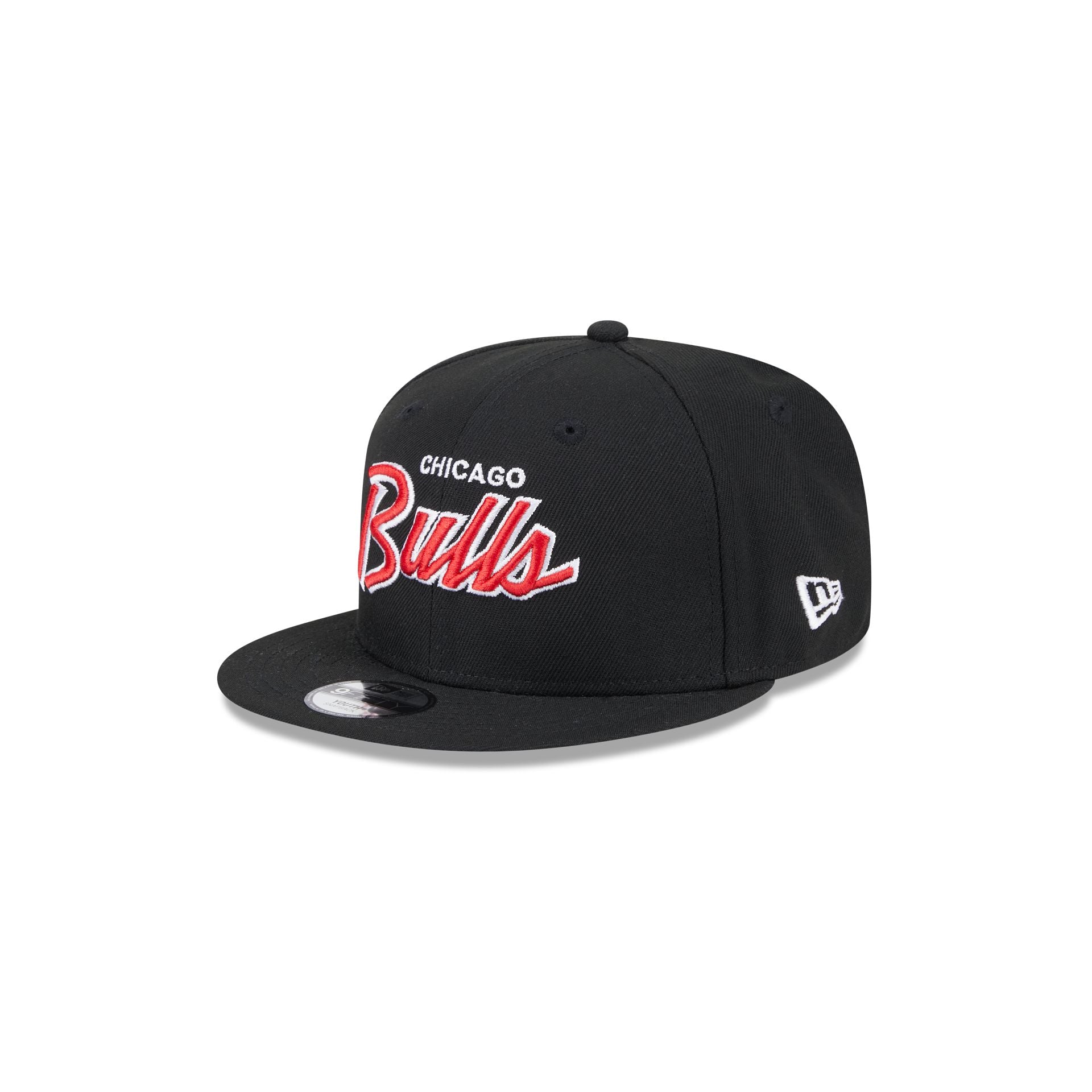 Chicago Bulls Script Kids 9FIFTY Snapback Hat - Image 3
