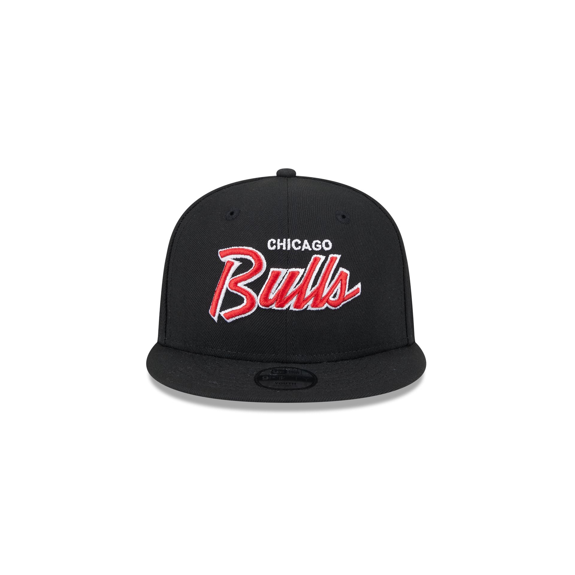 Chicago Bulls Script Kids 9FIFTY Snapback Hat - Image 2