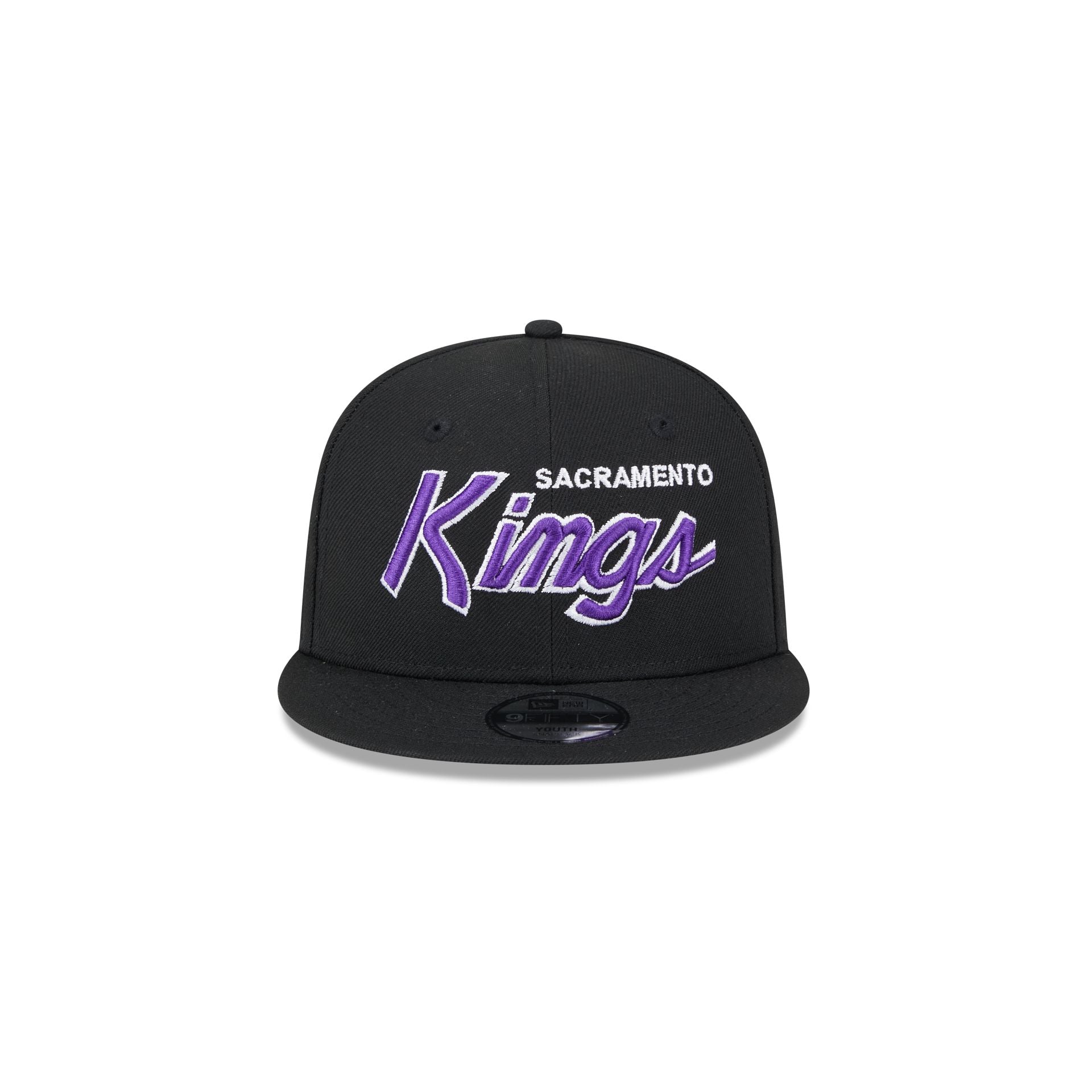 Sacramento Kings Script Kids 9FIFTY Snapback Hat - Image 2