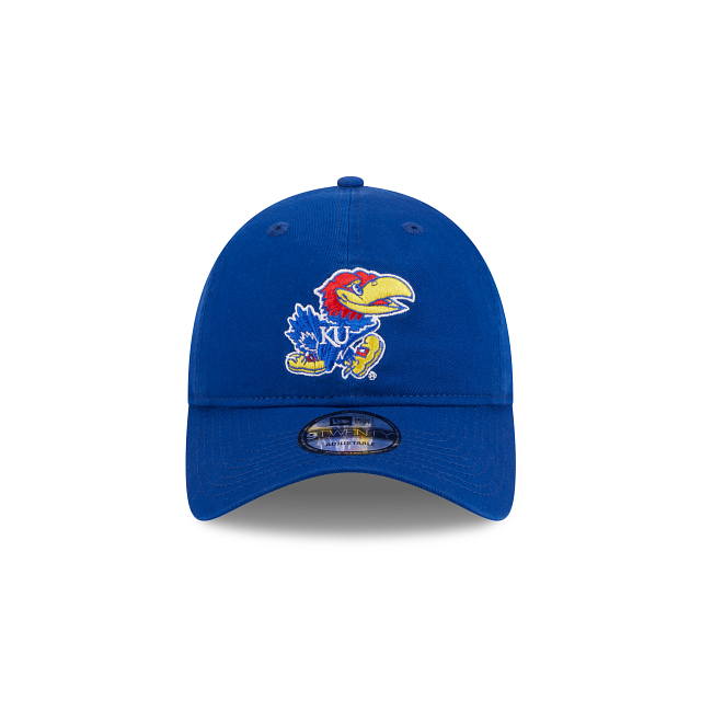 Kansas Jayhawks Blue 9TWENTY Adjustable Hat - Image 2