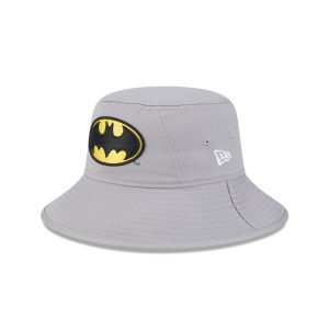 Batman Gray Bucket Hat Hat