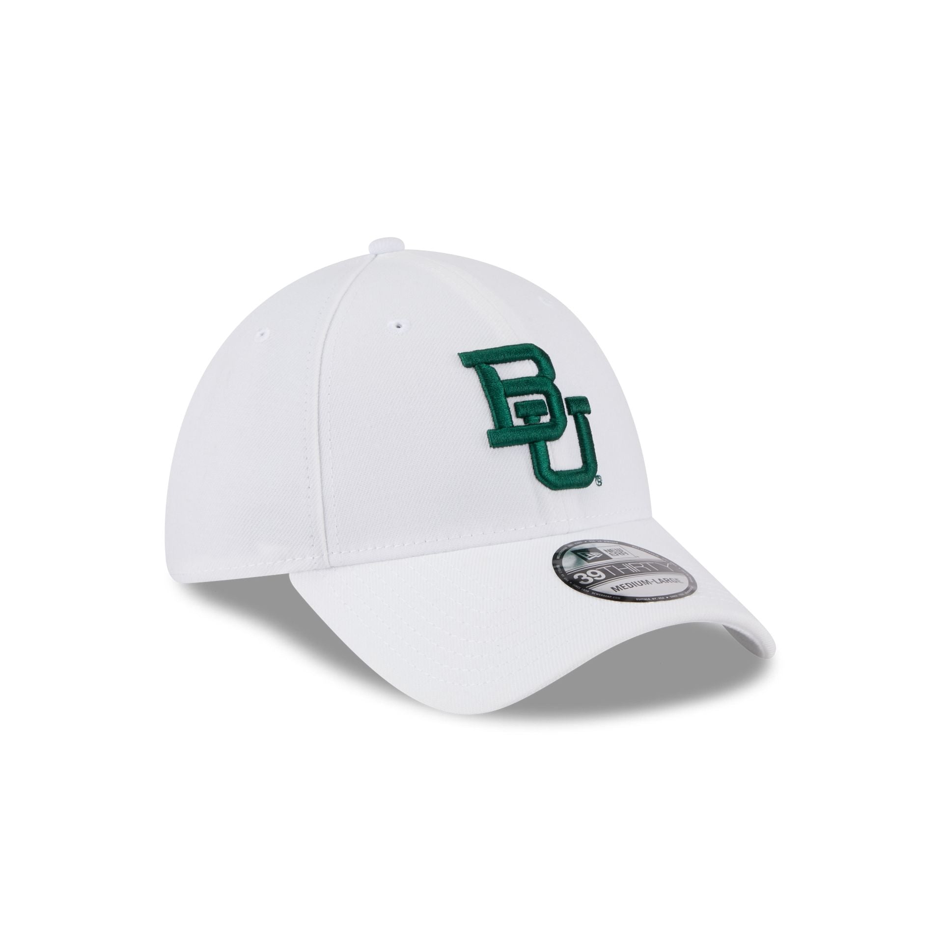 Baylor Bears Optic White 39THIRTY Stretch Fit Hat - Image 3