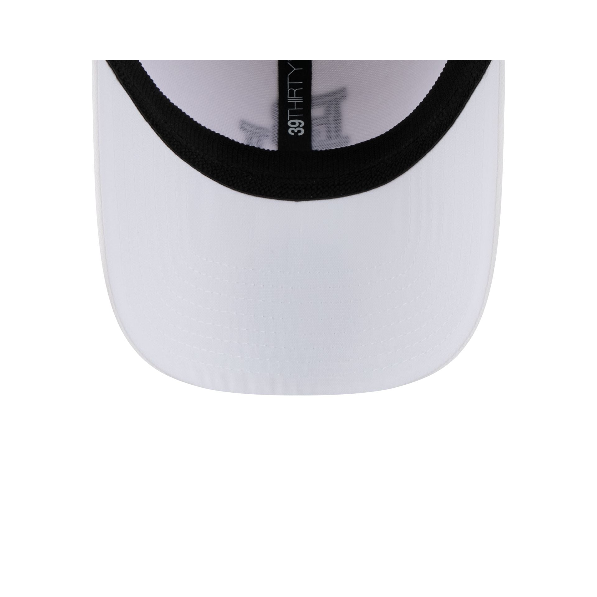 Baylor Bears Optic White 39THIRTY Stretch Fit Hat - Image 7