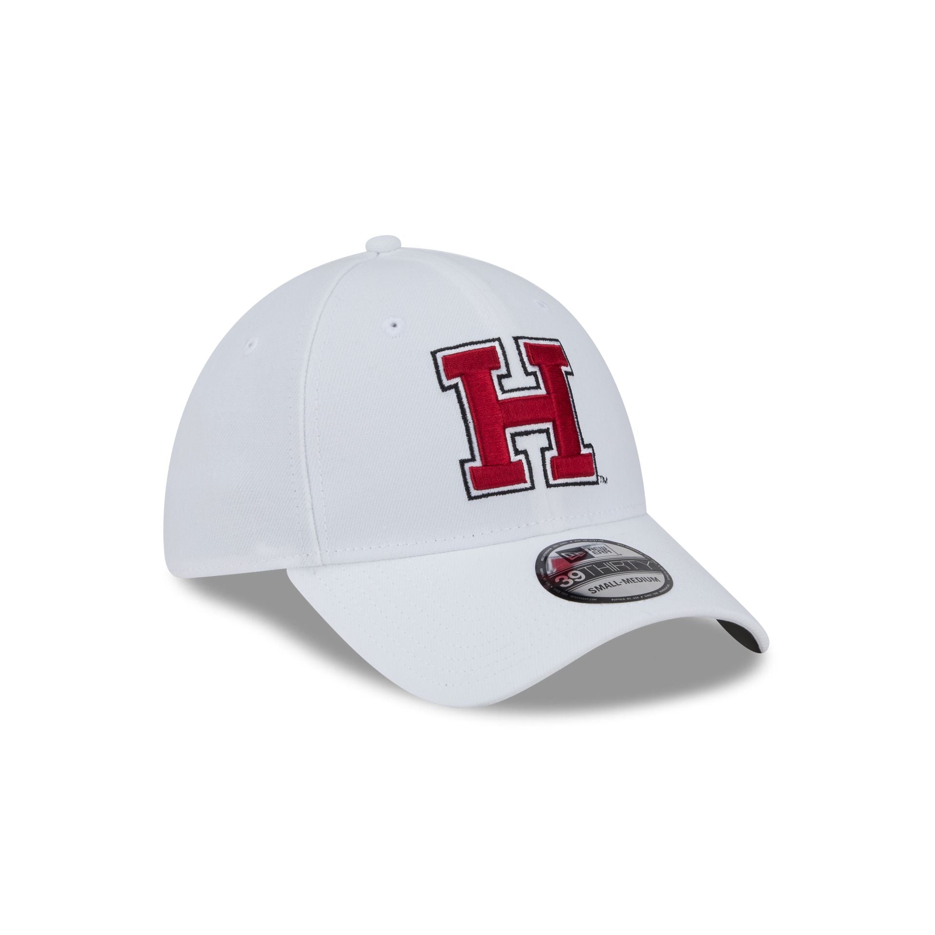 Harvard Crimson Optic White 39THIRTY Stretch Fit Hat - Image 3