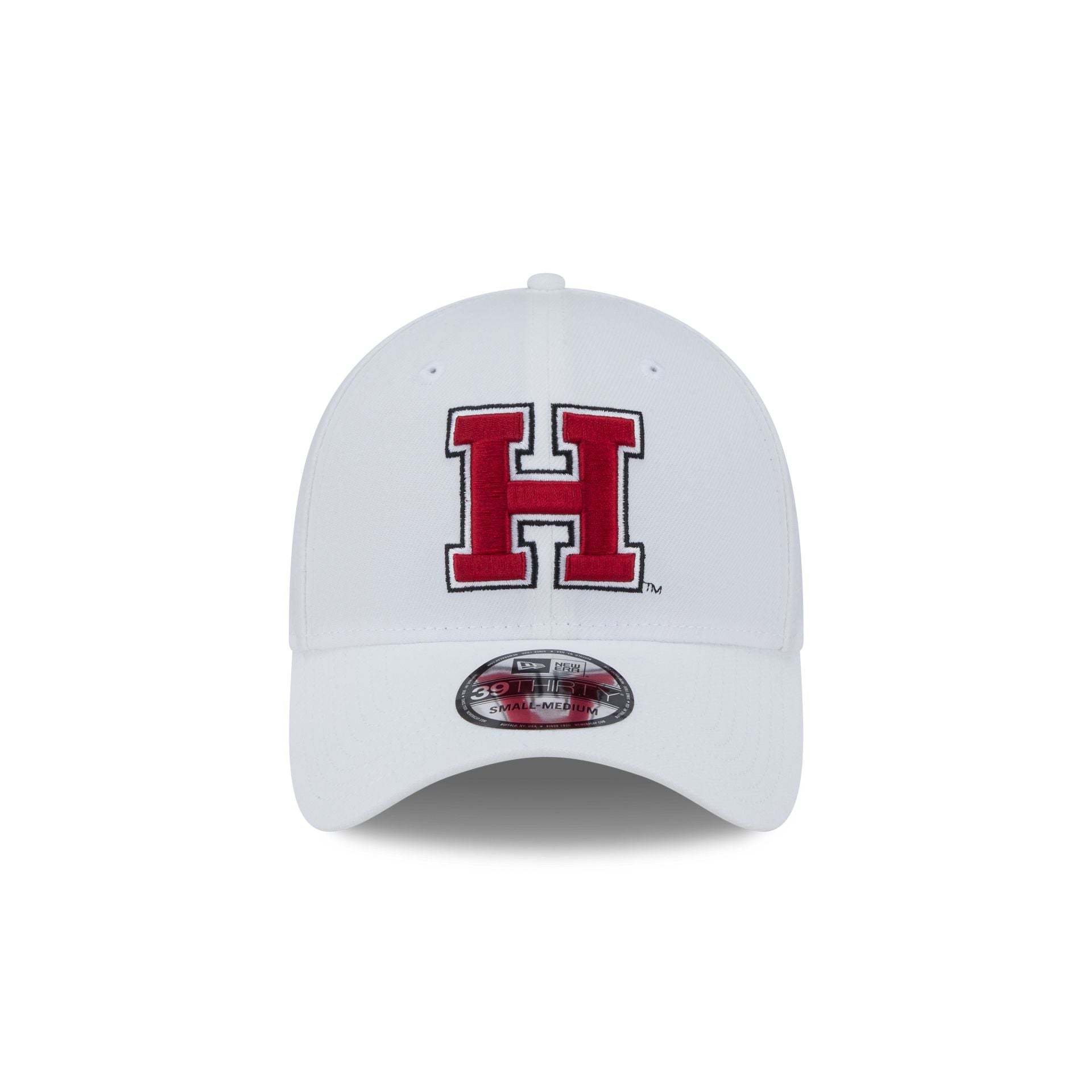 Harvard Crimson Optic White 39THIRTY Stretch Fit Hat - Image 2