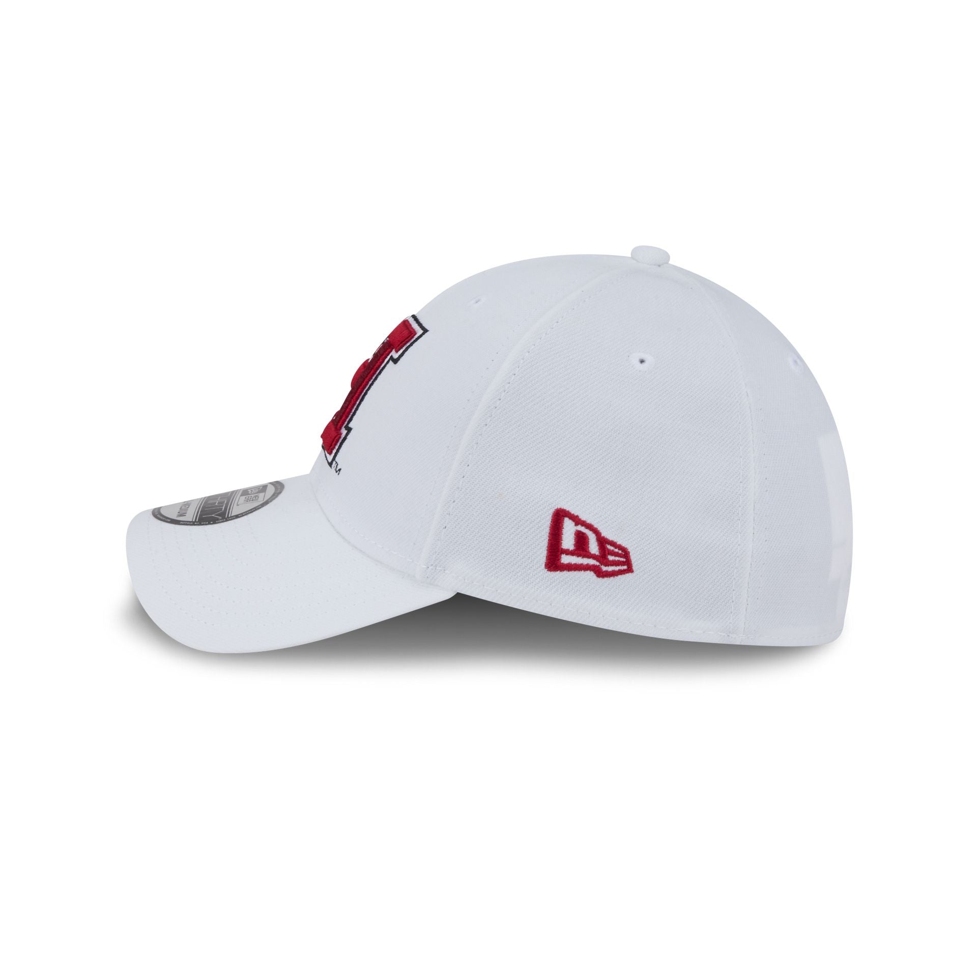 Harvard Crimson Optic White 39THIRTY Stretch Fit Hat - Image 4
